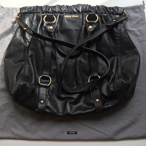 Miu Miu black handbag